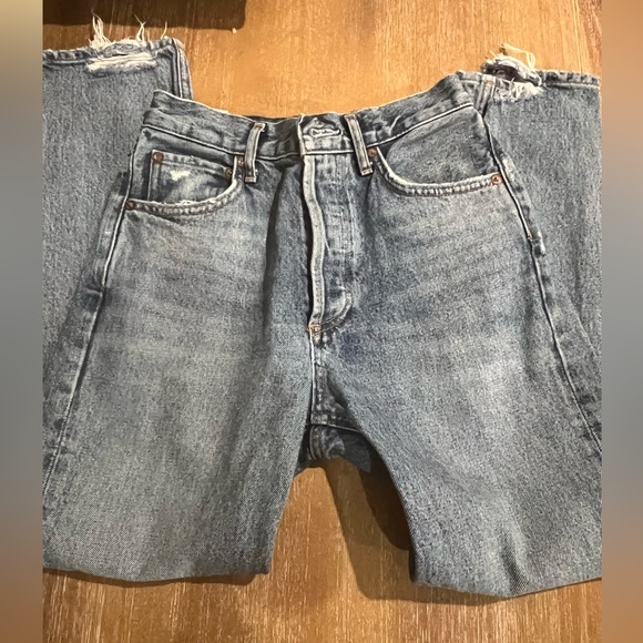 Agolde Riley cropped 24 - Picture 2 of 8